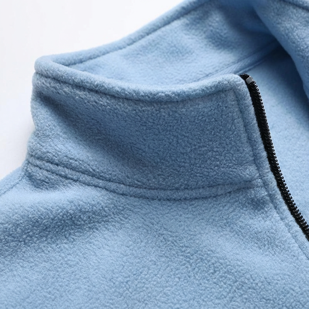 Malaga Fleece Lined Quarter-Zip for Men - Soft Relaxed Fit Pullover
