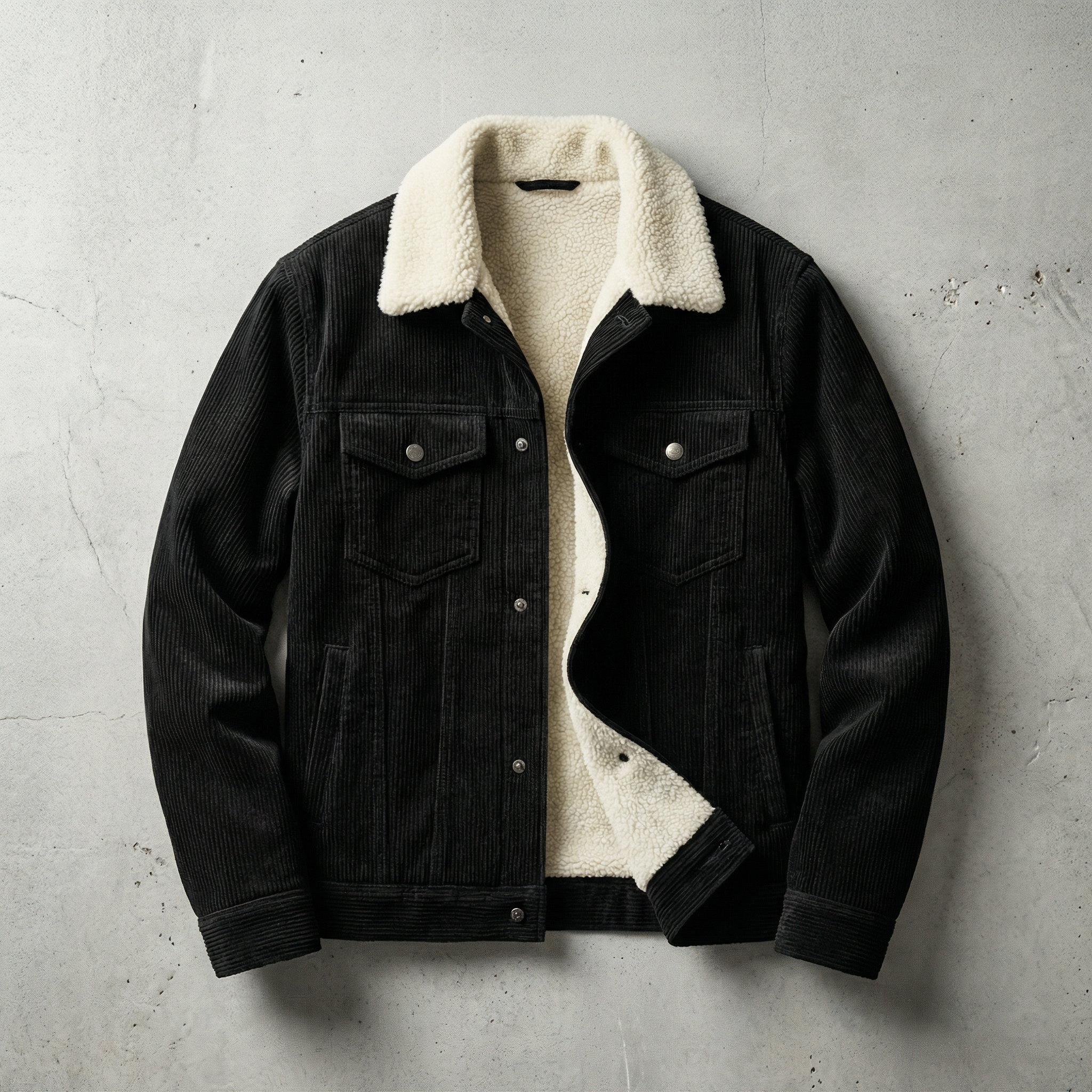 Athens Corduroy Jacket for Men, Tailored Fit Premium Corduroy Outerwear