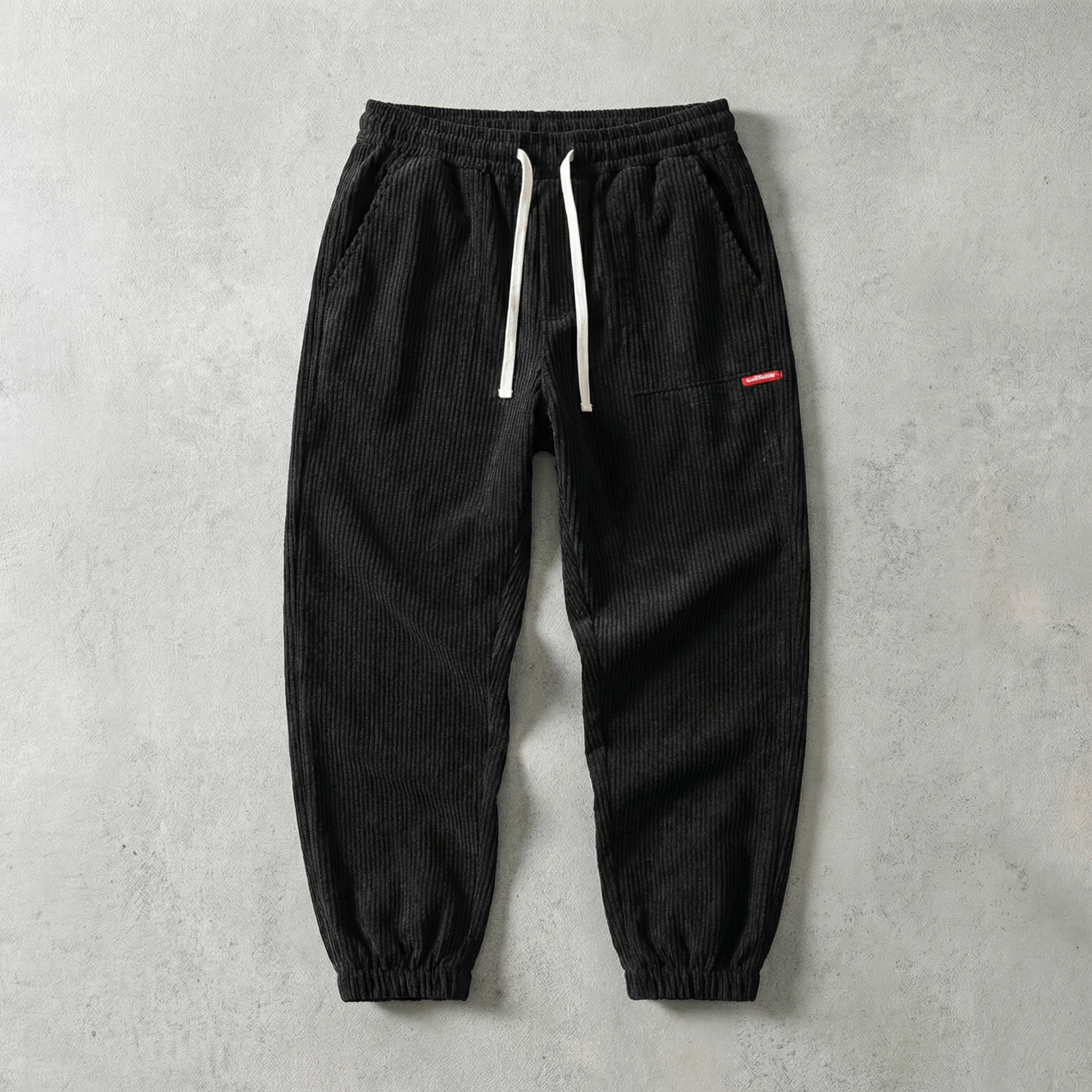 Men's Thermal Jogger Pants, Cotton Blend Harem Fit for Casual Wear