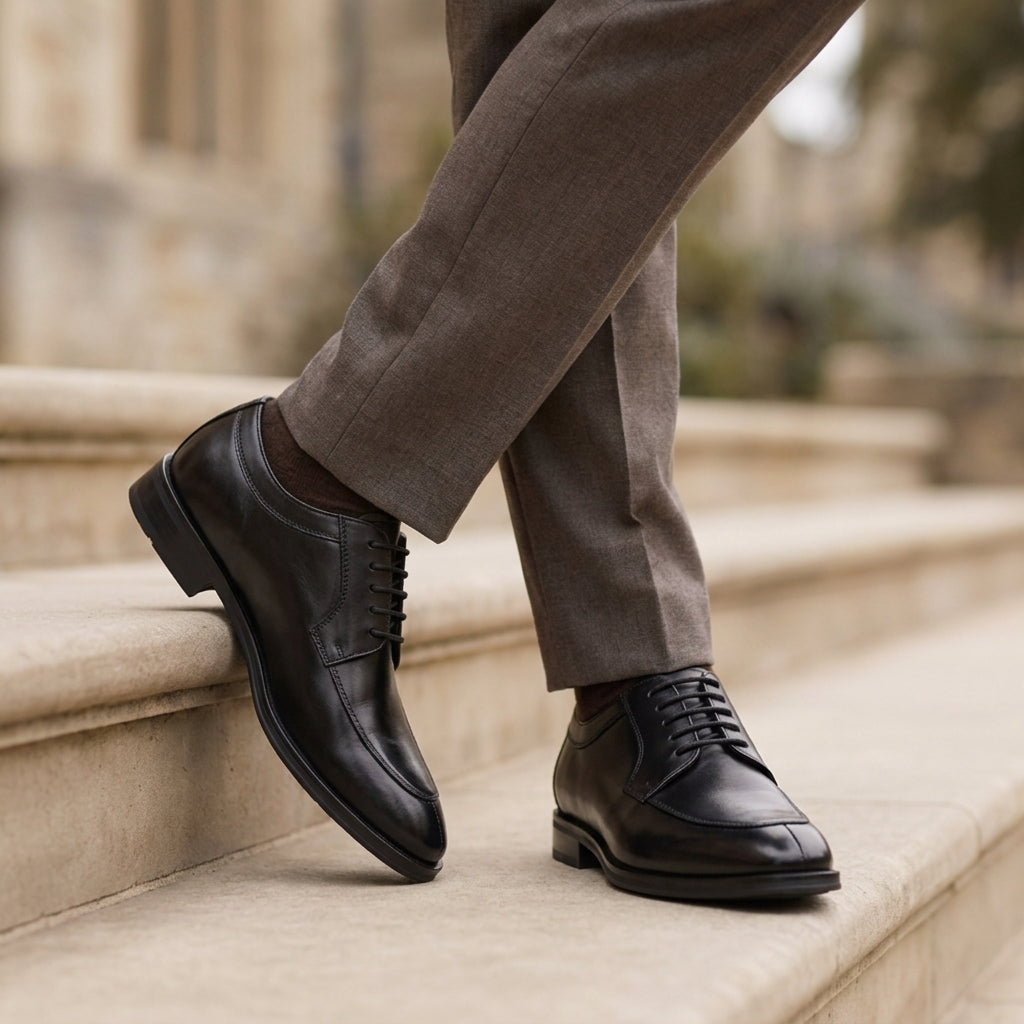 Greyson Oxford Dress Shoes for Men - Handcrafted Leather Formal Shoes