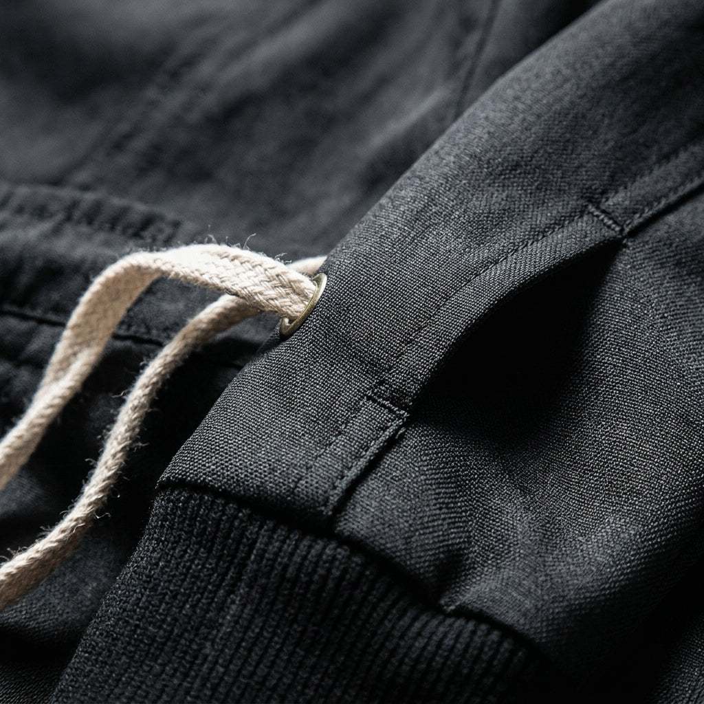 Kezno Japan-Style Pants for Men, Tailored Cotton Blend Trousers