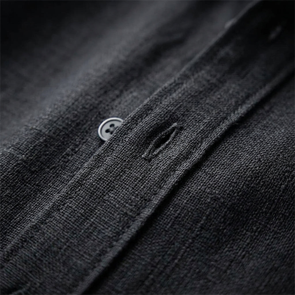 Ibiza Linen Shirt for Men - Lightweight Breathable Tailored Fit Shirt