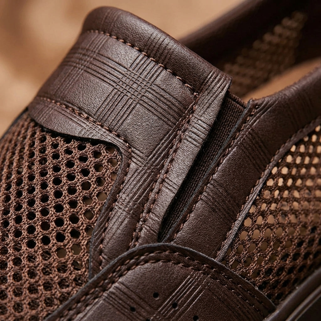 Cannes Casual Sneakers for Men - Lightweight Breathable Mesh Shoes