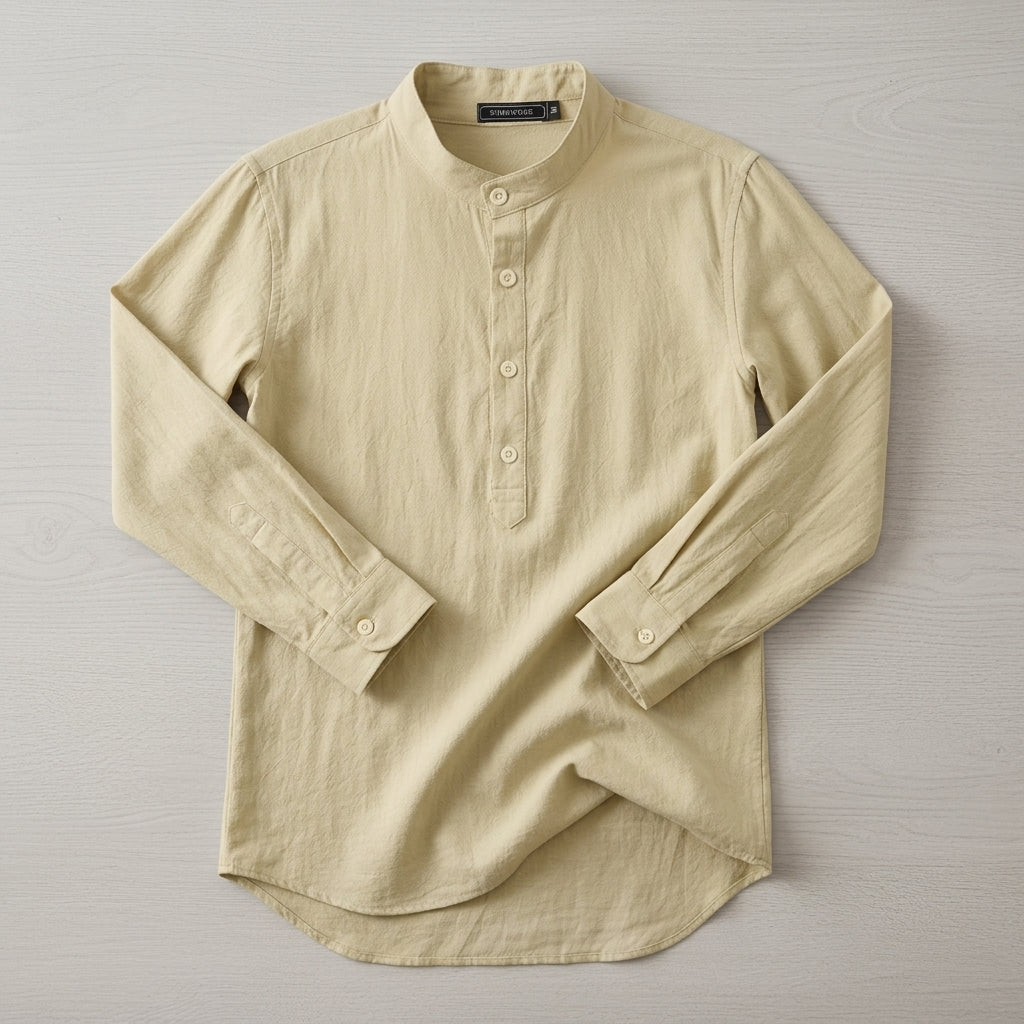 Valencia Tailored Dress Shirt for Men - Cotton Blend Formal Shirt