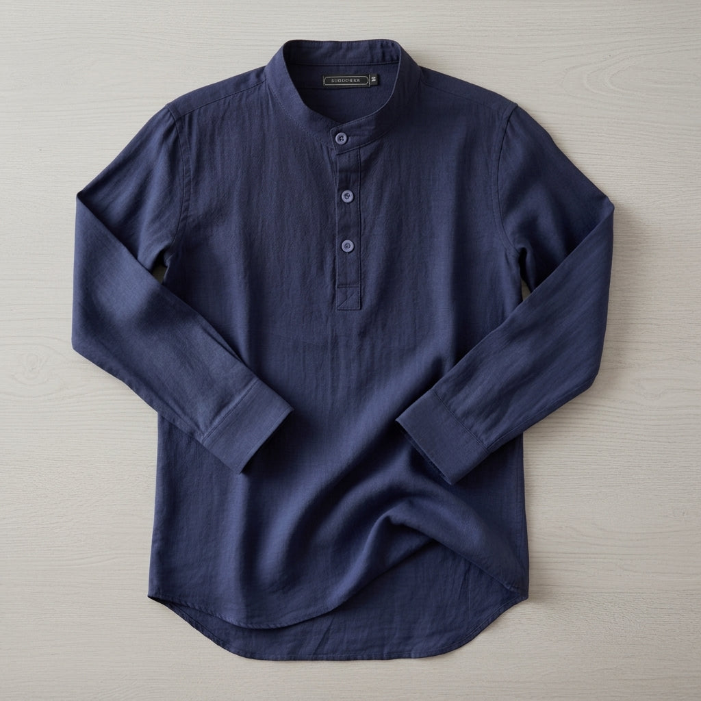 Valencia Tailored Dress Shirt for Men - Cotton Blend Formal Shirt
