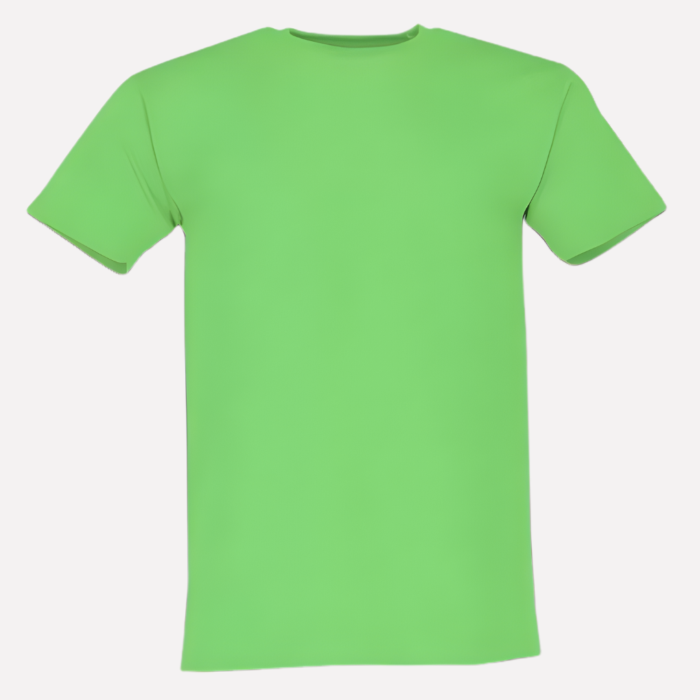 Men's Crew Neck Cotton T-Shirt - Classic Short-Sleeve Tee
