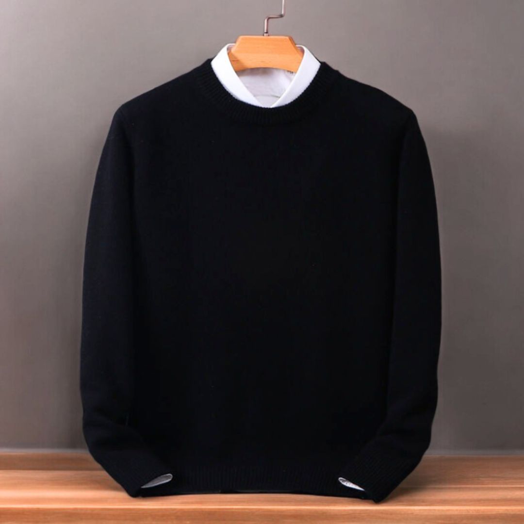 Whitby Cashmere Sweater for Men - Ultra-Soft Knit in Five Colors