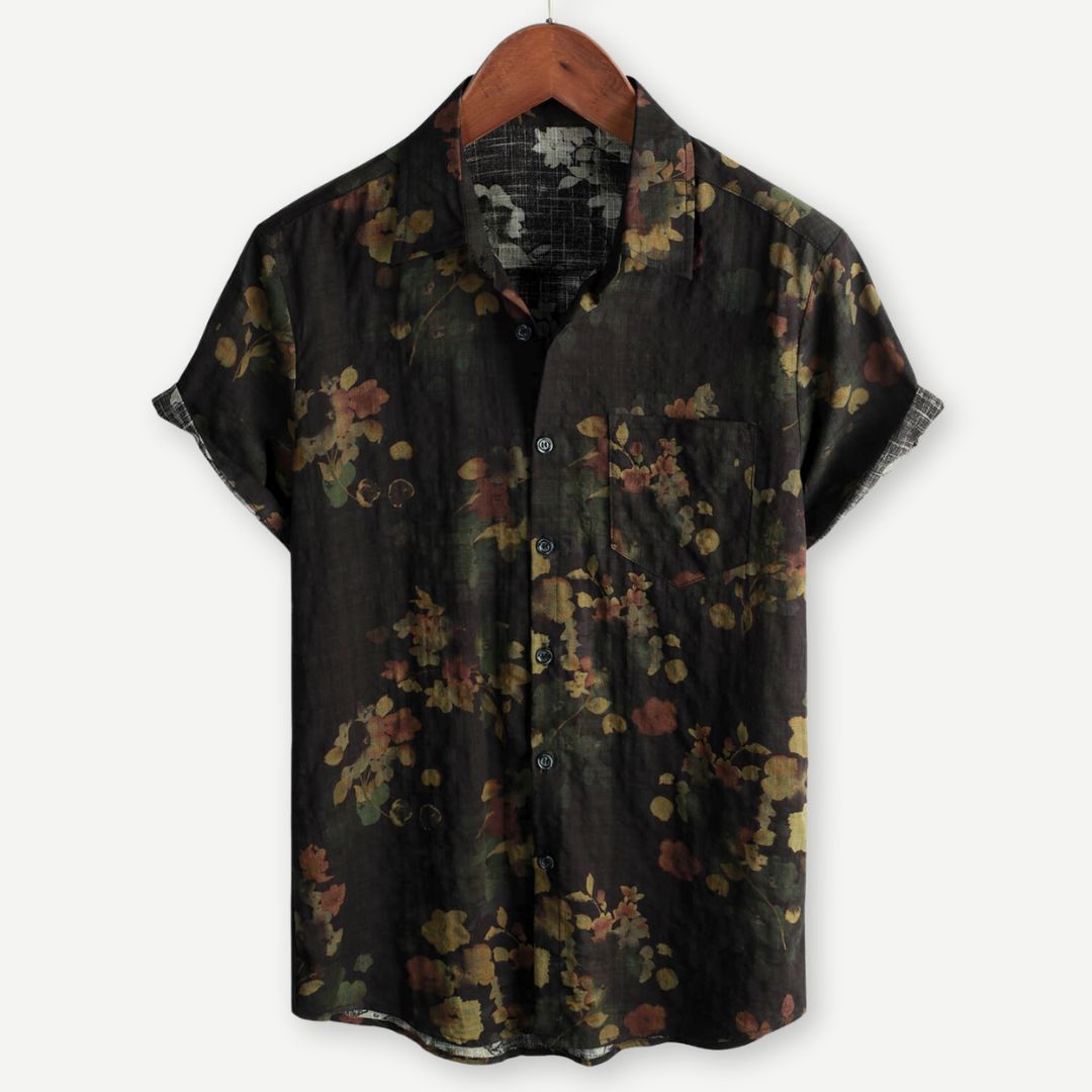 AirLight Dusky Bloom Shirt - Lightweight Floral Shirt for Men