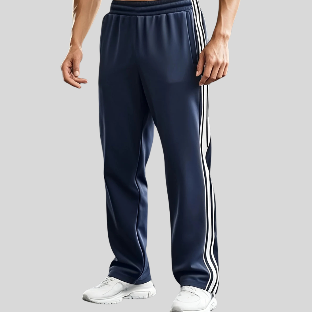 Men's Sports Trousers - Breathable Joggers with Tapered Fit