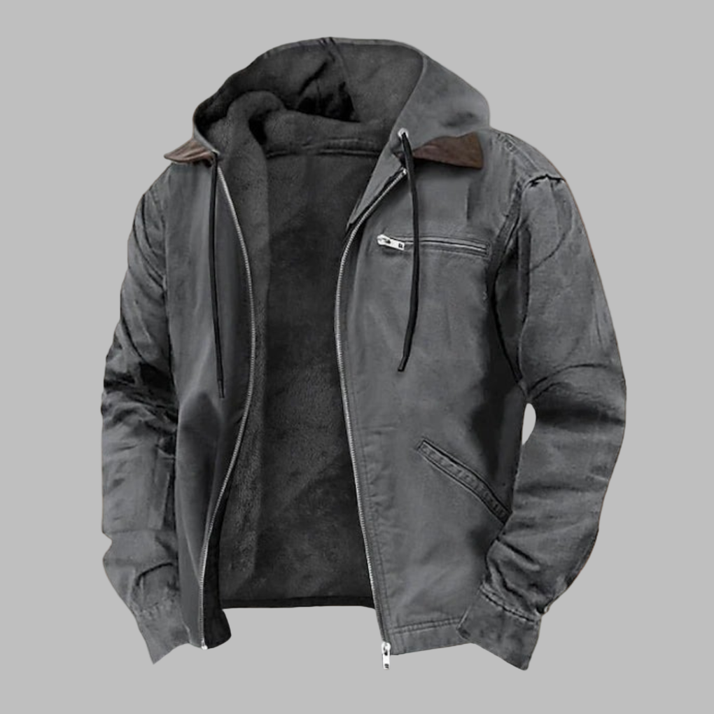 Men's Tailored Jacket - Sophisticated Everyday Blazer with Functional Pockets