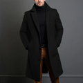Men's Wool Coat | Classic Tailored Wool Overcoat for Winter