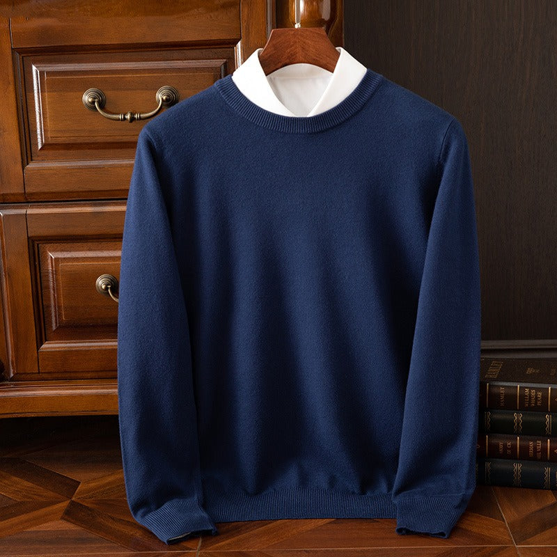 Valente Cashmere Sweater for Men - Premium Soft Cashmere Blend Pullover