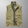 Men's Multi-Pocket Fishing Vest - Breathable Lightweight Outdoor Vest