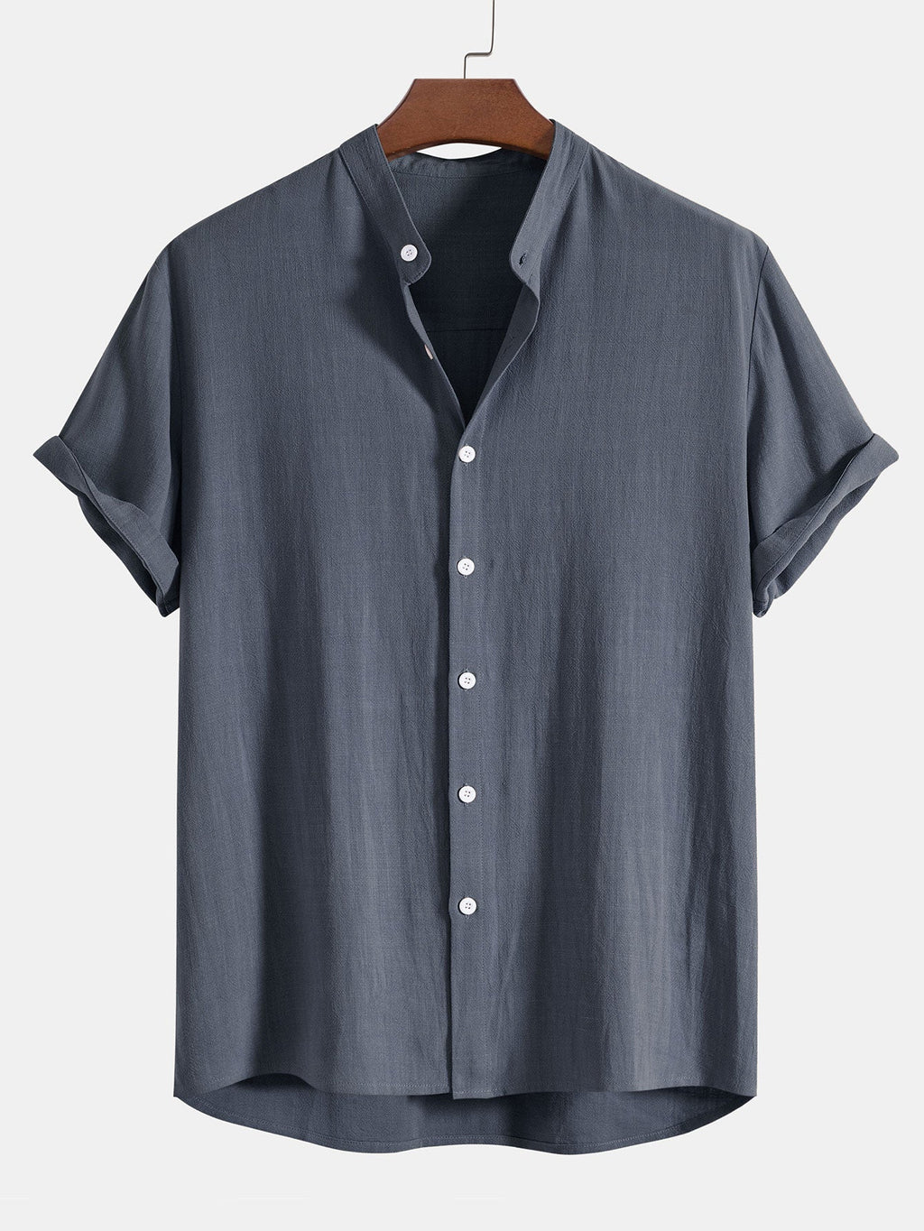 Men's Linen Two-Piece Summer Set - Shirt and Trousers