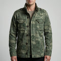 Men's Camouflage Military Jacket - Cotton Lined Casual Coat