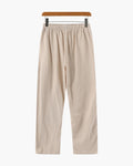 Men's Relaxed Fit Drawstring Pants - Lightweight Breathable Trousers