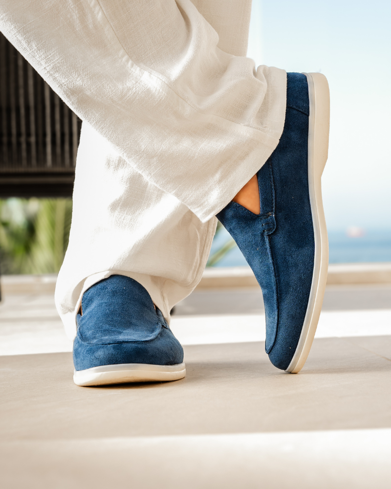 Men's Slip-On Loafers with Supportive Insole, Casual Everyday Shoes