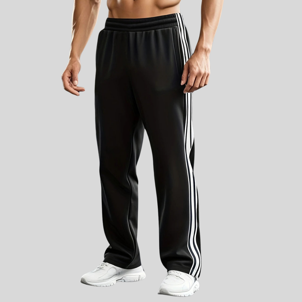 Men's Sports Trousers - Breathable Joggers with Tapered Fit