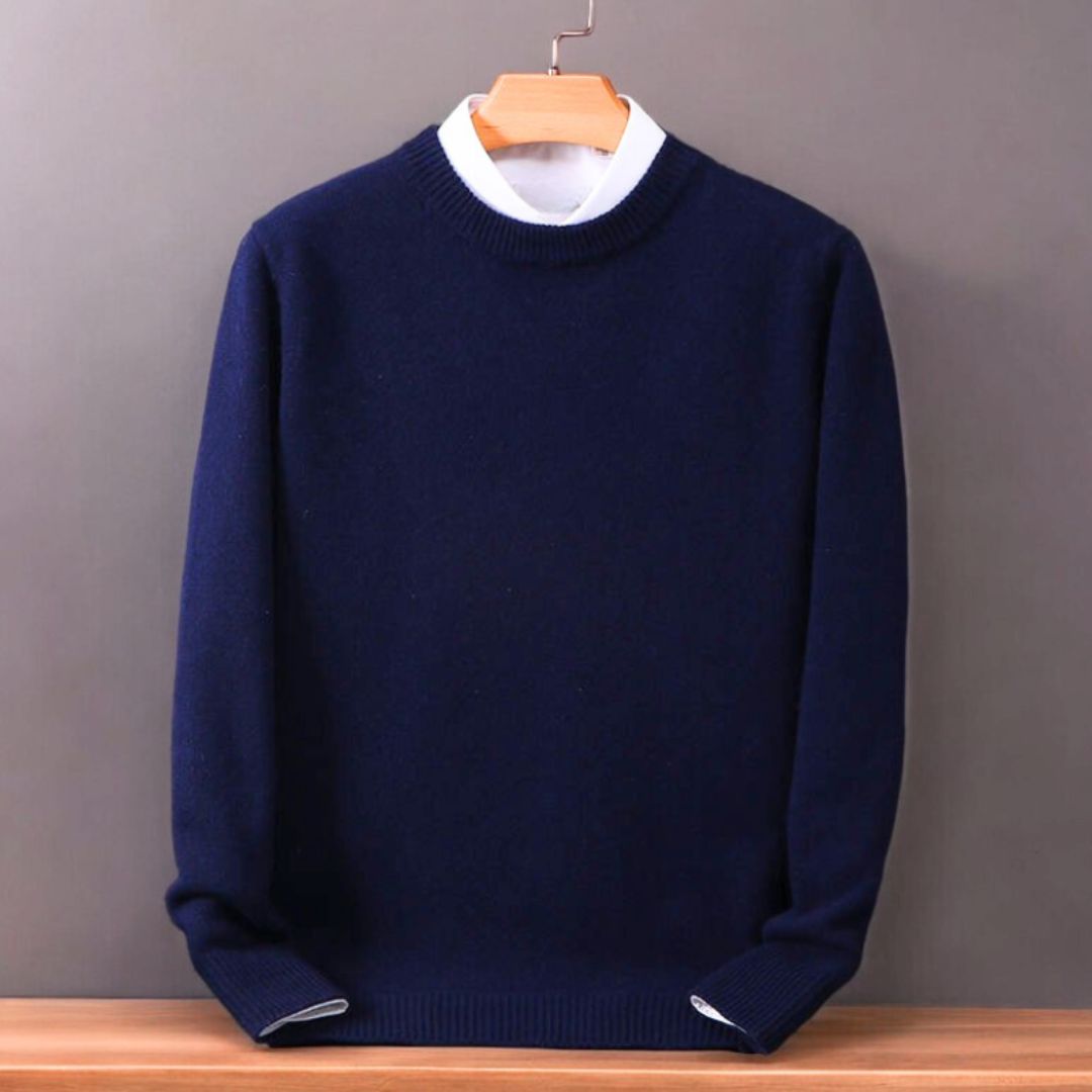 Whitby Cashmere Sweater for Men - Ultra-Soft Knit in Five Colors
