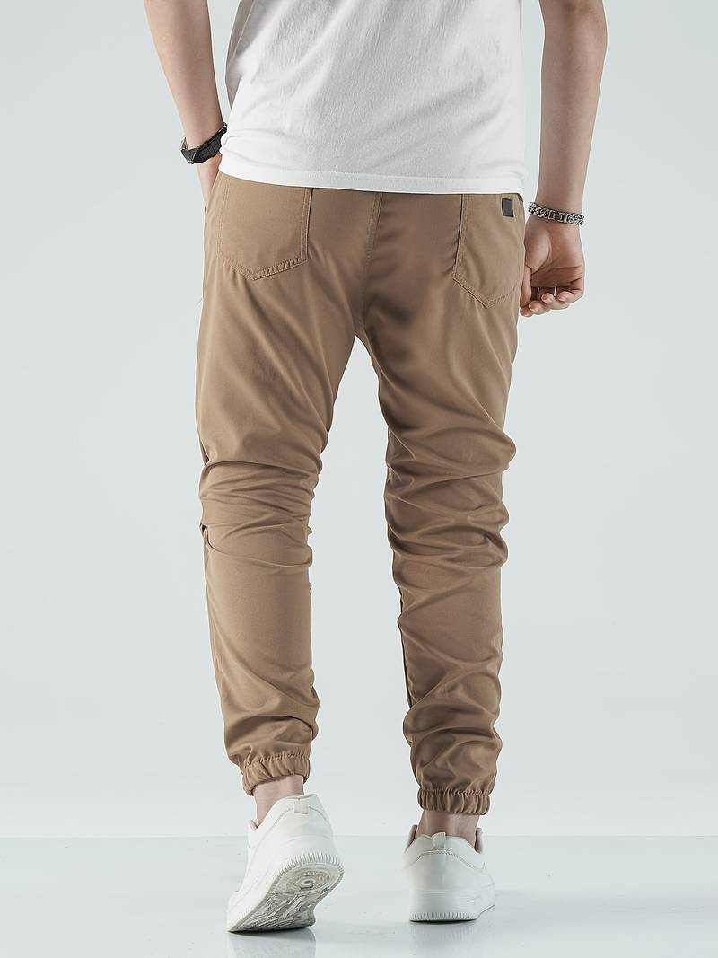 Silkenave Joggers - 4-Way Stretch Polyester Joggers for Everyday Wear