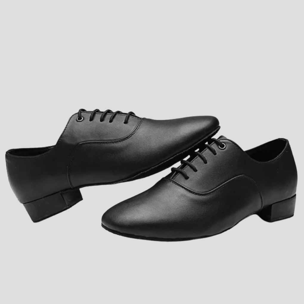 Men's Suede Dance Shoes - Lace-Up Latin Dance Shoes