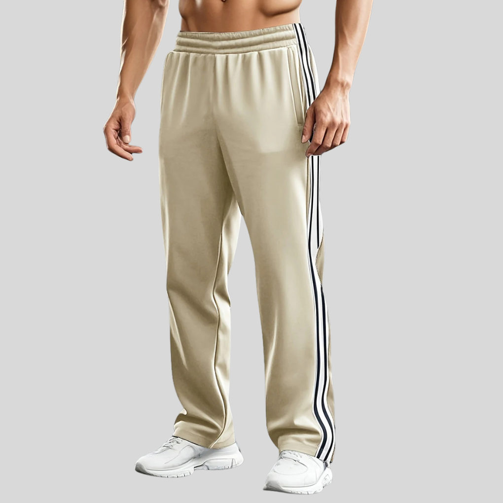 Men's Sports Trousers - Breathable Joggers with Tapered Fit