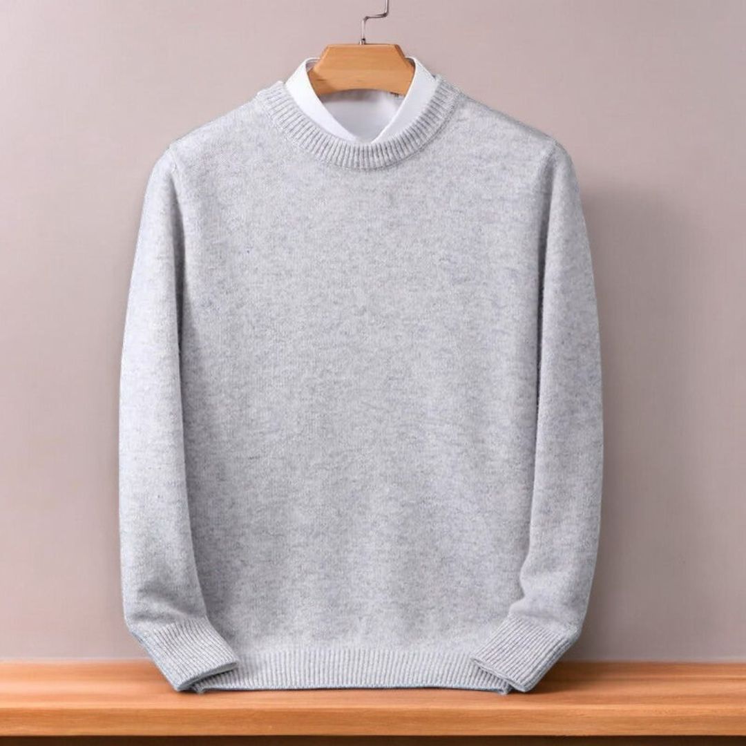 Whitby Cashmere Sweater for Men - Ultra-Soft Knit in Five Colors