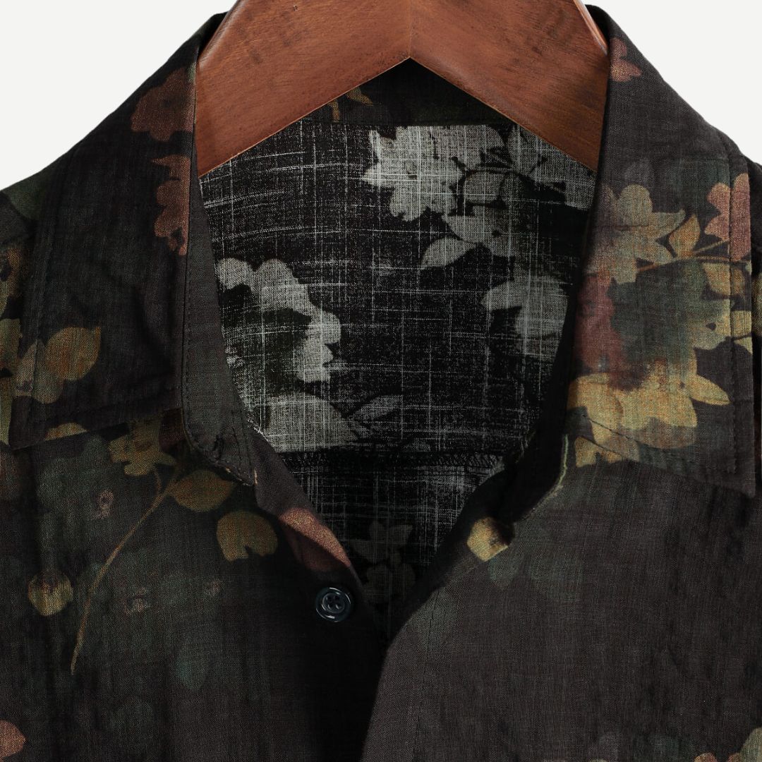 AirLight Dusky Bloom Shirt - Lightweight Floral Shirt for Men