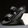 Men's Double Buckle Sandals - Adjustable Non-Slip Summer Sandals