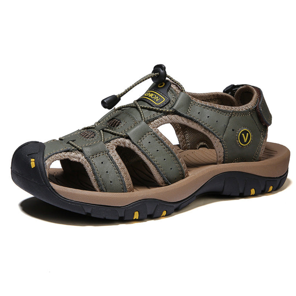 Men's Orthopedic Sandals with Adjustable Straps, Supportive Comfort