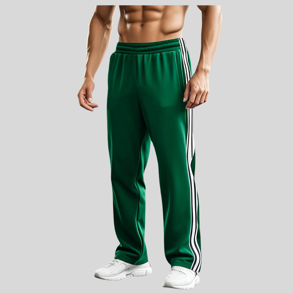 Men's Sports Trousers - Breathable Joggers with Tapered Fit