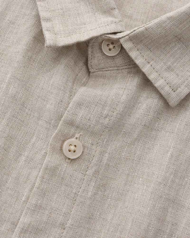 Men's Short Sleeve Button-Down Shirt with Chest Pocket, Casual Summer Shirt