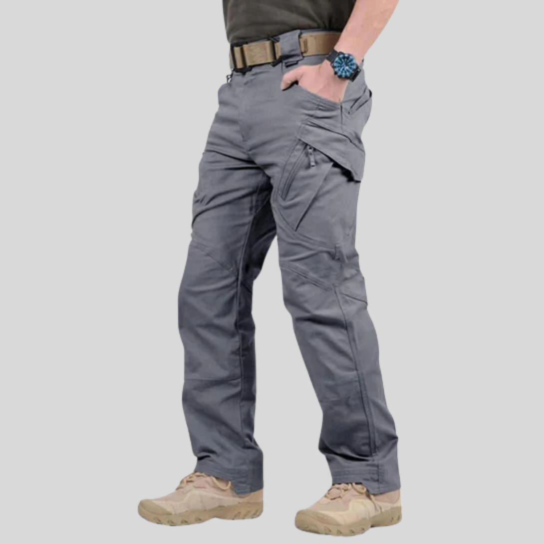 Men's Stretch Cargo Pants | Elastic Waist Cargo Trousers