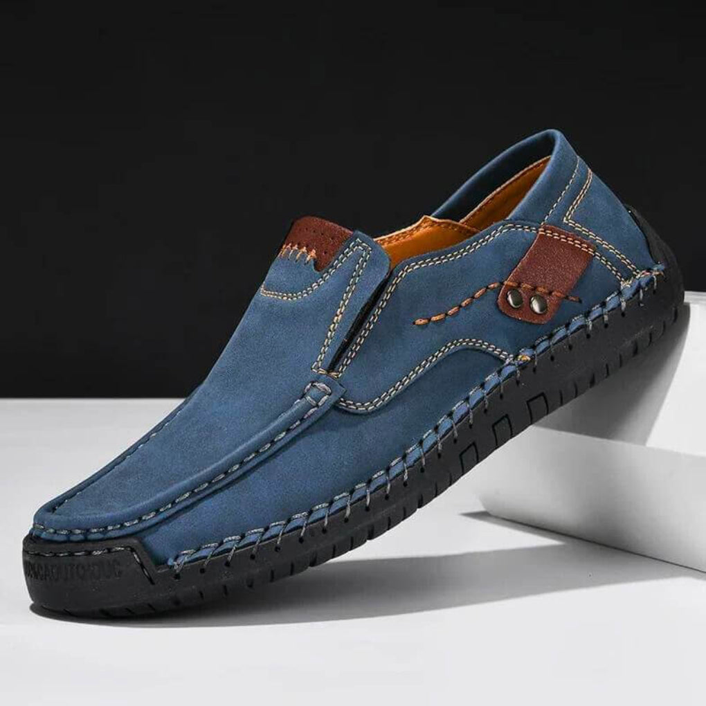 Men's Orthopedic Slip-On Shoes with Arch Support - Comfort Walking Shoes