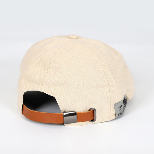 Men's Adjustable Beret - Classic Wool-Style Hat with Sun Protection