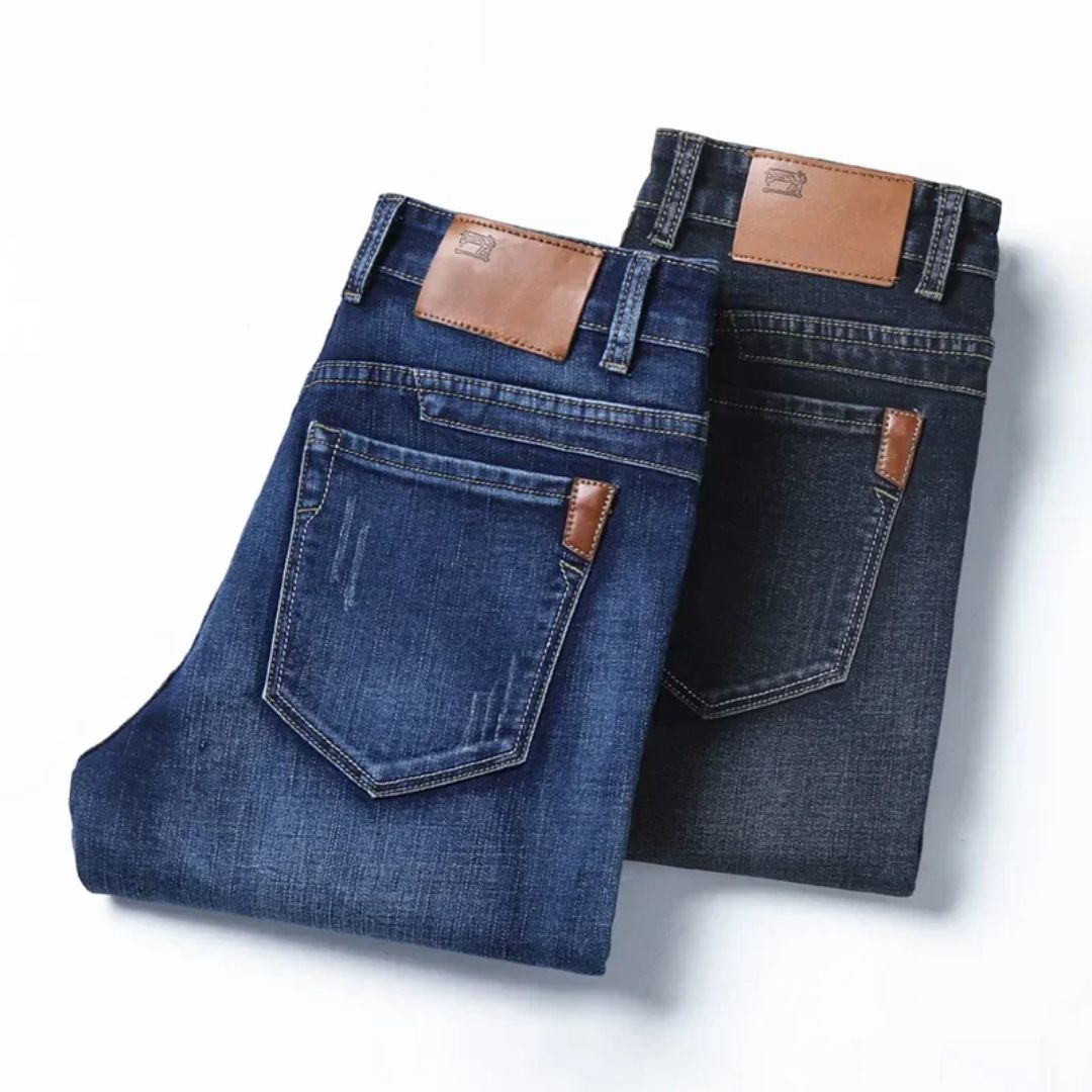 Slim Traveler Jean for Men - Stretch Denim with Tailored Five-Pocket Fit