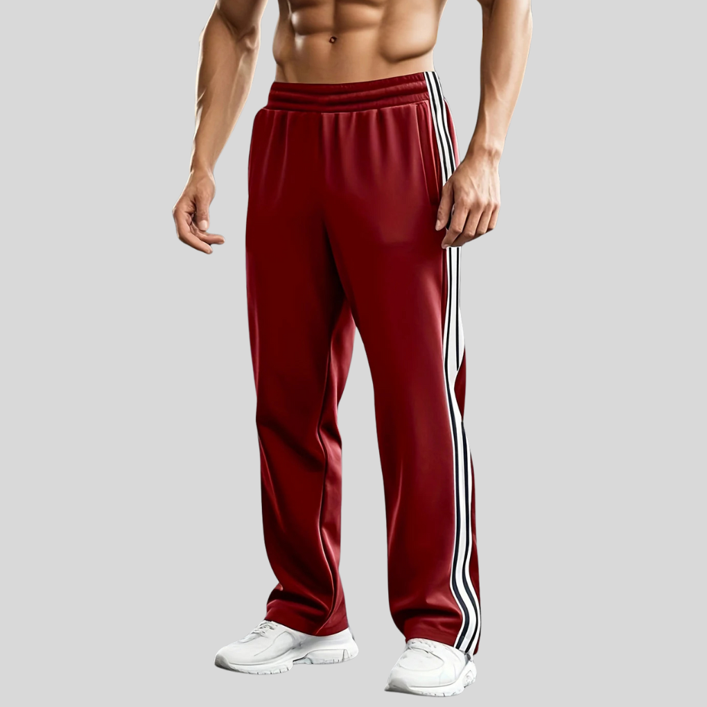 Men's Sports Trousers - Breathable Joggers with Tapered Fit