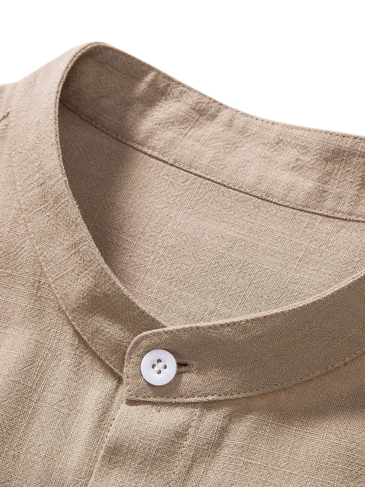 Men's Linen Two-Piece Summer Set - Shirt and Trousers
