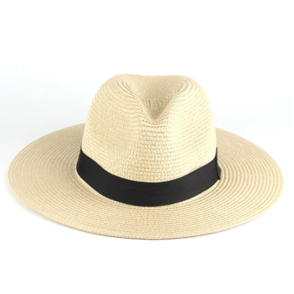 Men's Panama Sun Hat, Breathable Woven Hat