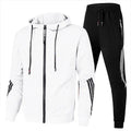 Men's Wool Blend Tracksuit | Sporty Two-Piece Sweat Suit