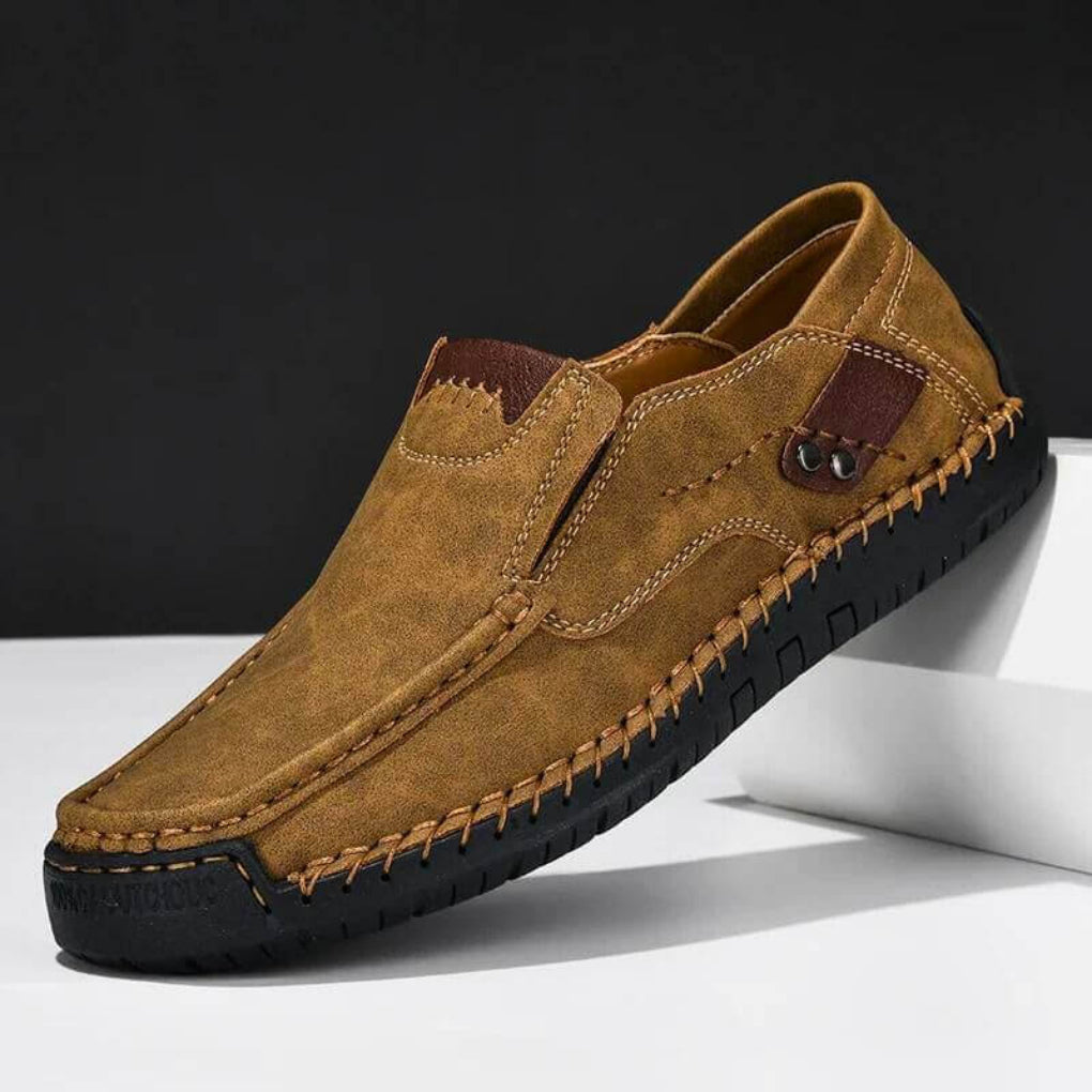 Men's Orthopedic Slip-On Shoes with Arch Support - Comfort Walking Shoes