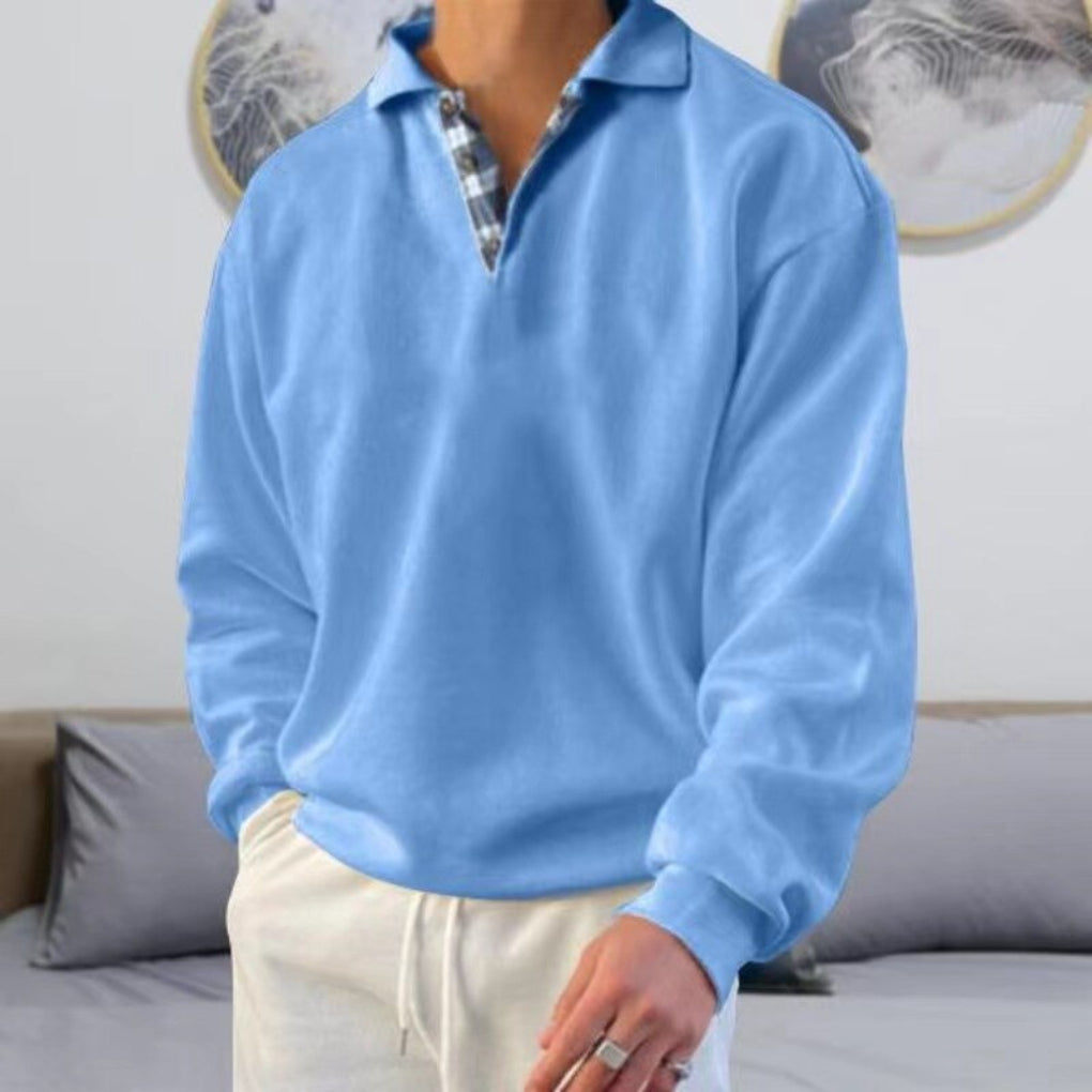 Men's Lightweight Sweater, Breathable Relaxed Fit Knit
