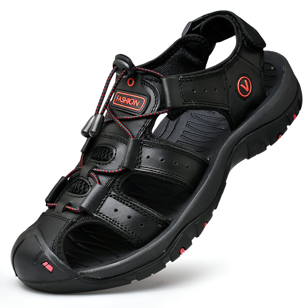 Men's Orthopedic Sandals with Adjustable Straps, Supportive Comfort