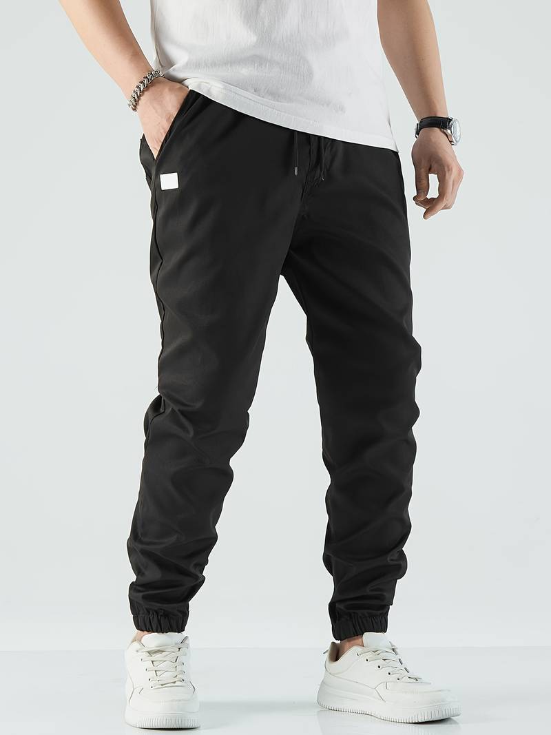 Silkenave Joggers - 4-Way Stretch Polyester Joggers for Everyday Wear