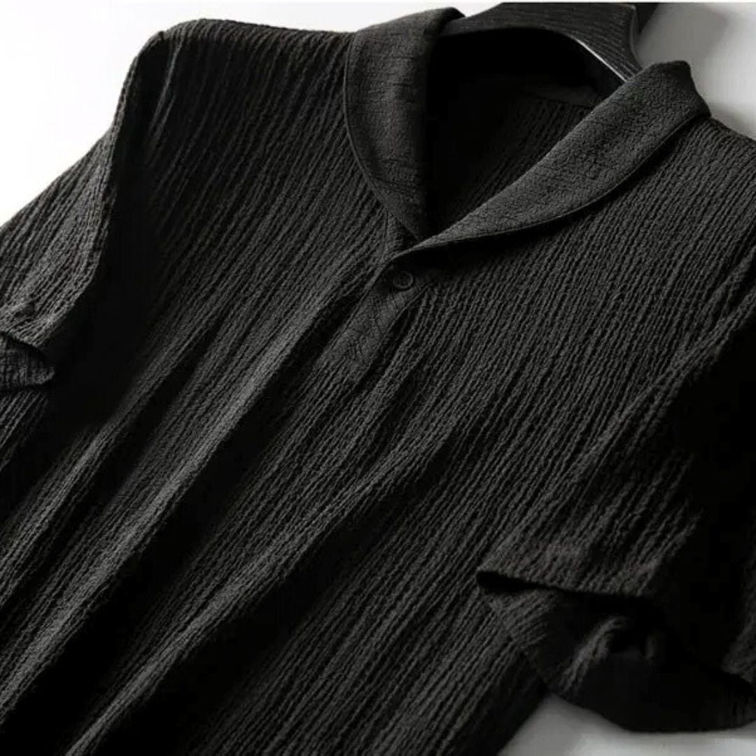 Men's Premium Linen Set - Breathable, Wrinkle-Resistant Two-Piece Outfit