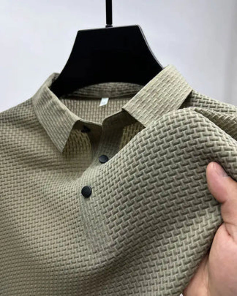 Men's Polo Shirt, Refined Fabric with Tailored Fit for Work and Leisure