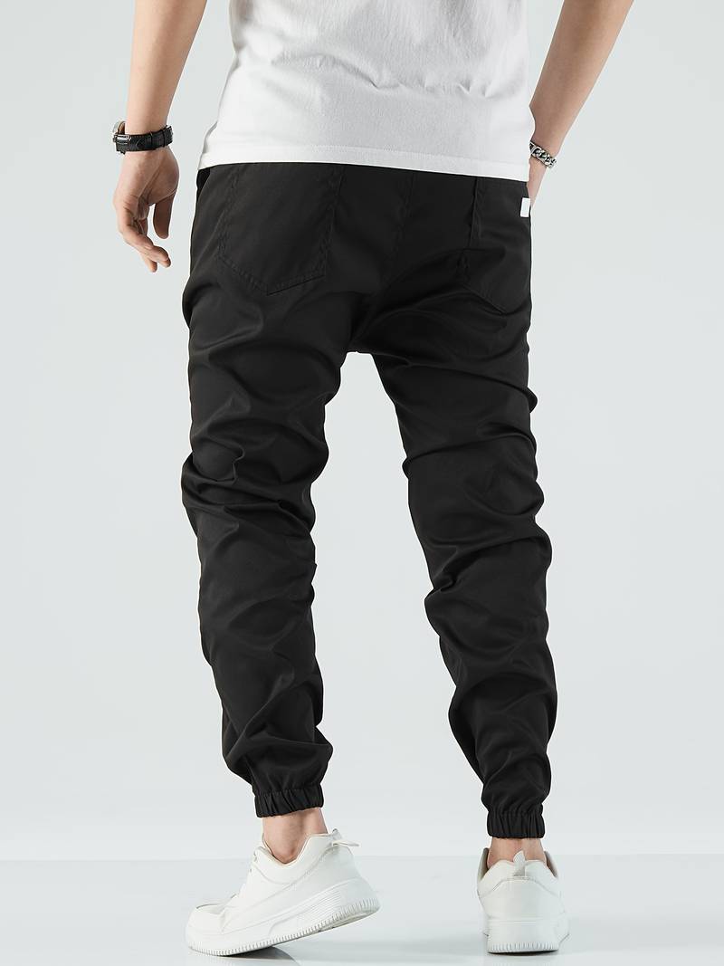Silkenave Joggers - 4-Way Stretch Polyester Joggers for Everyday Wear