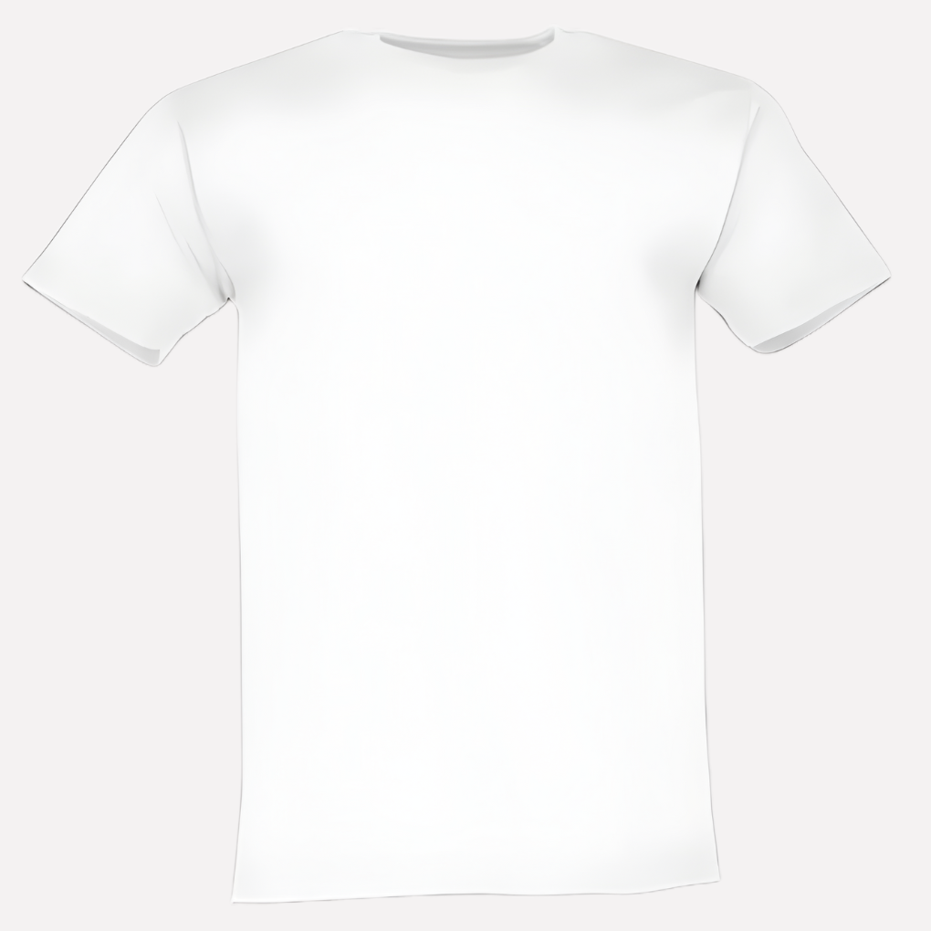 Men's Crew Neck Cotton T-Shirt - Classic Short-Sleeve Tee