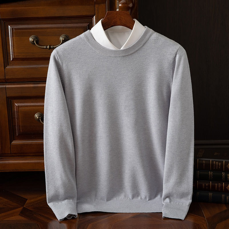 Valente Cashmere Sweater for Men - Premium Soft Cashmere Blend Pullover