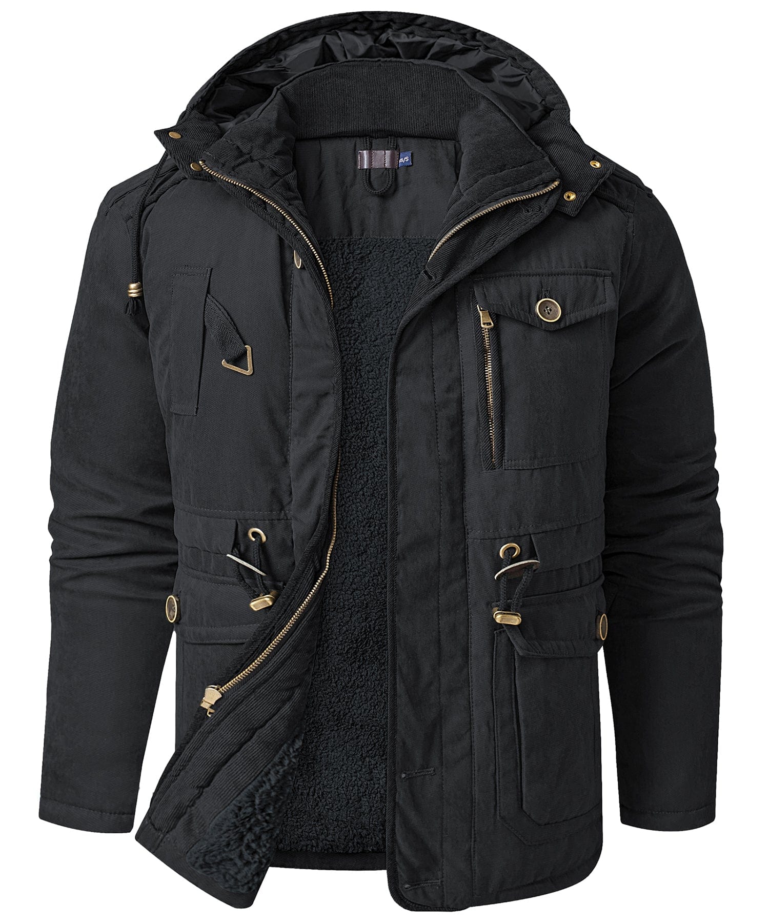 Titan Expedition Jacket for Men - Fleece-Lined Cold Weather Coat